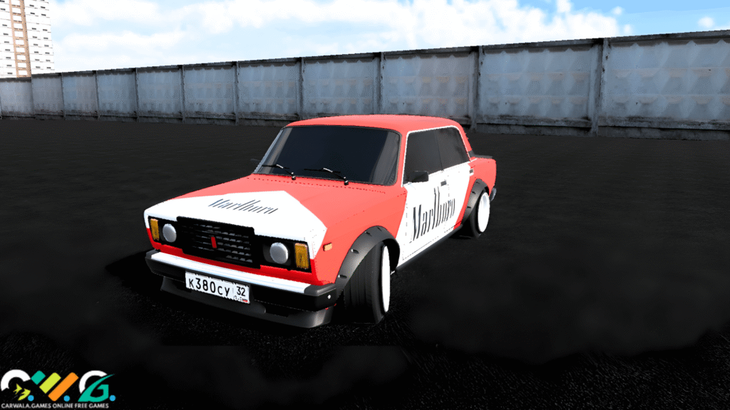 Lada Russian Car Drift