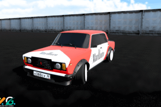 Lada Russian Car Drift