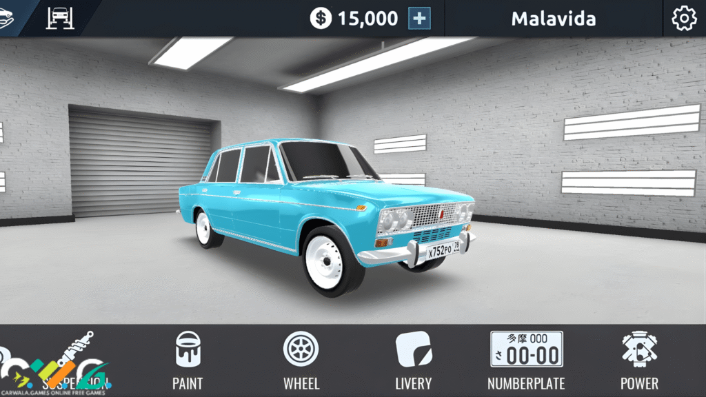 Lada Russian Car Drift