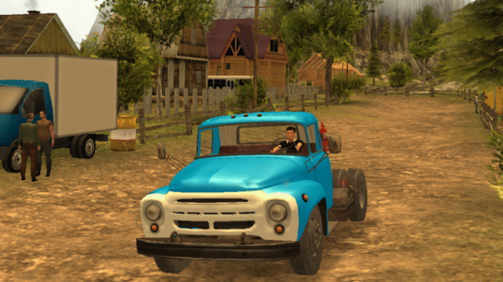 Russian Car Driver ZIL 130