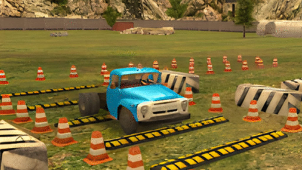 Russian Car Driver ZIL 130